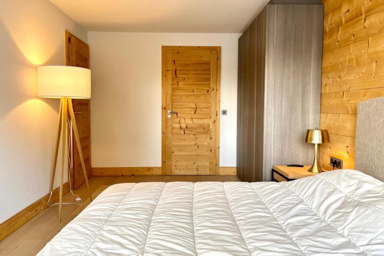 Modern Apt At The Foot Of The Slopes In Megève Exterior foto
